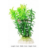 Green Plant With White Flower Mini